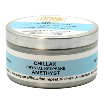 CHILLAX TIN CANDLE - Psychic Sisters